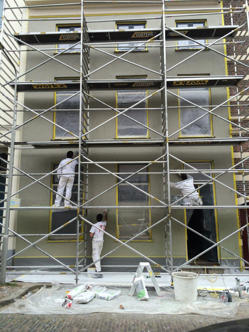 Trapgat en hal renovlies