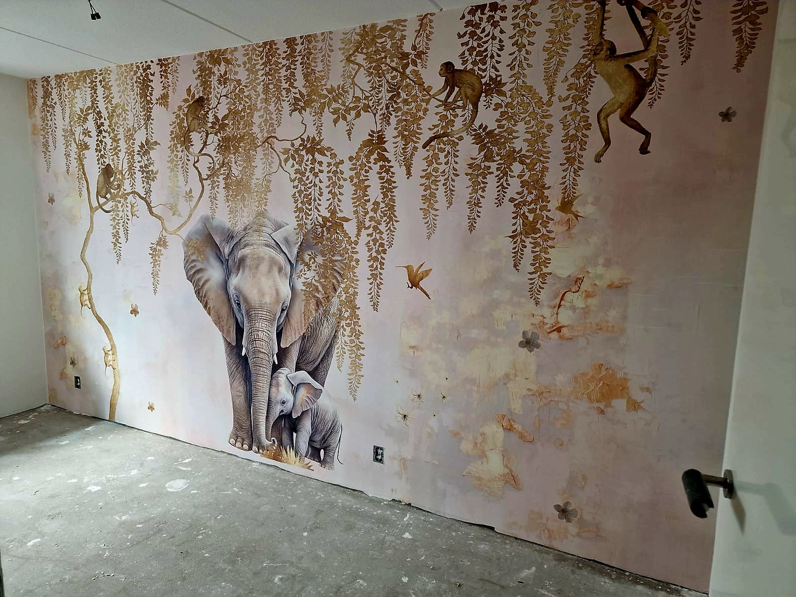 Fotobehang olifant